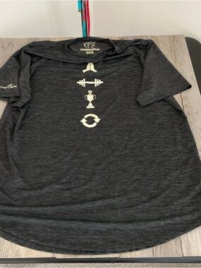 In Jesus Name I Play Women’s Training Workout T Shirt Pray Train Conquer 3X